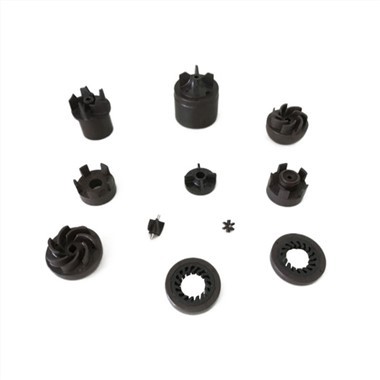 Sprøjtestøbt ferrit turbinerotor